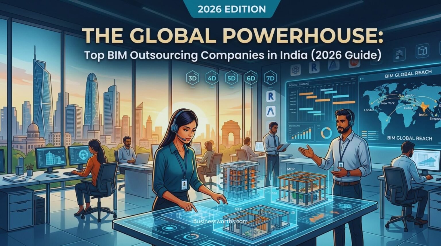 The Global Powerhouse: Top BIM Outsourcing Companies in India (2026 ...