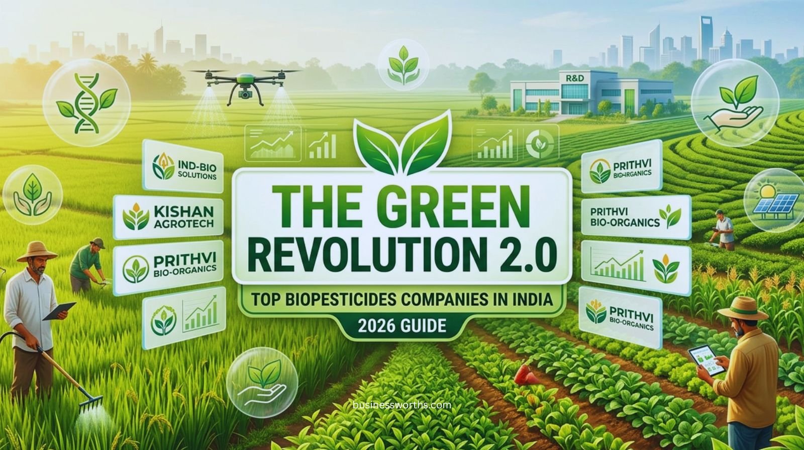 biopesticides companies in India providing organic pest control solutions for sustainable agriculture.