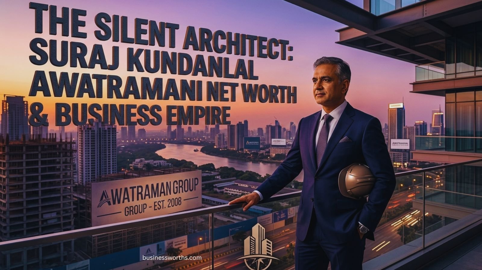 Suraj Kundanlal Awatramani business office and luxury lifestyle imagery