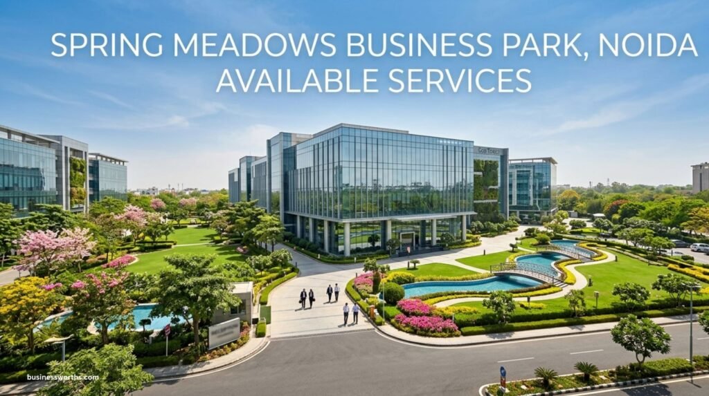 Spring Meadows business Park, Noida available services