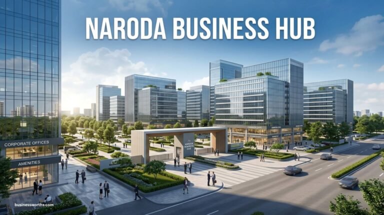 Naroda business hub Location details and available services