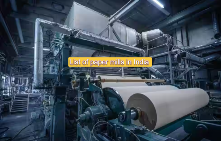 Comprehensive List of Paper Mills in India and Contribution Key